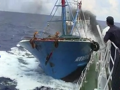 尖閣諸島沖における中国漁船衝突事件